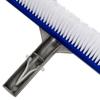 18 Inch Swimming Pool Brush Stainless Steel Brush Pool Spa Cleaning Brush  Floor Cleaning