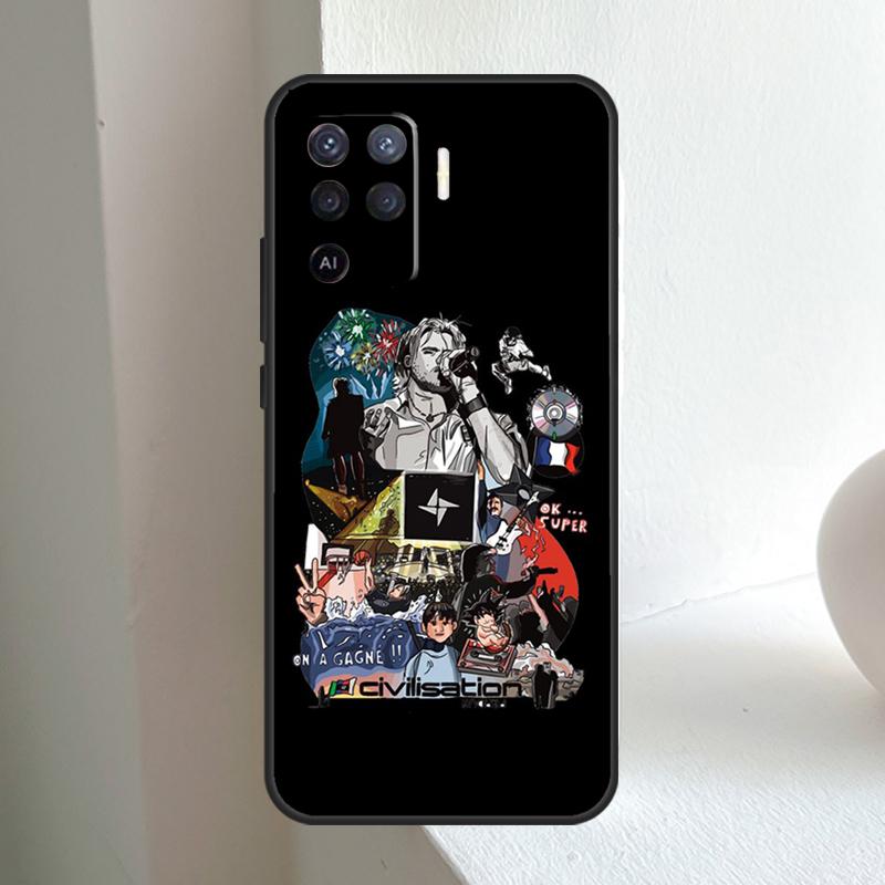 Orelsan Rapper For OPPO A80 A60 A40 A5 A6 Pro A15 A17 A57 A16 A76 A96 A18 A38 A58 A78 A98 A54 A74 A94 Case