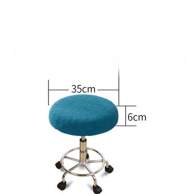 Stool Chair Cover Chair Protector Seat Cover for 35cm Round Bar Stool Covers Elastic Bar Chair Covers