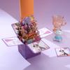 Colorful Pop-Up Birthday Card: Handmade Laser-Cut Paper Sculpture