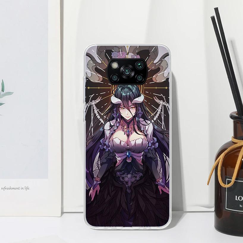 Overlord Anime Phone Case For Xiaomi Poco X7 X6 X5 M7 M8 Pro F7 Ultra Redmi 15C 15 13C 13 12C 12 10 10C 10A Art Fundas Poco X7 X