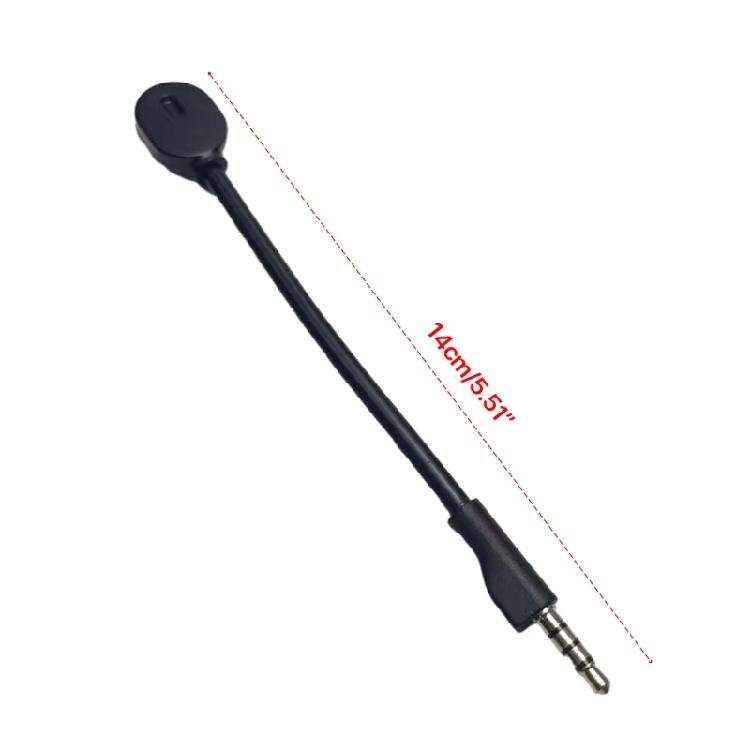 3.5mm Boom Mic for Arctis1 Headset Mic Enjoy Comfortable and Clear Sound