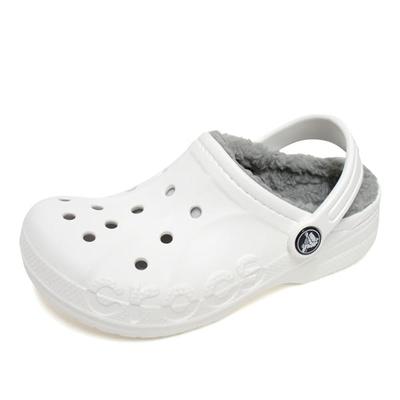 Kids Baya Lined Clog Kids Fur Clogs Slippers Sandals White 207500 11h