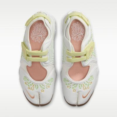 Nike Air Rift Casual Shoes Women's White Green Yellow