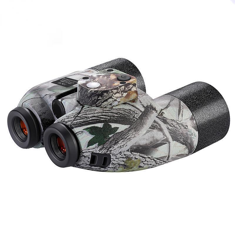 TieXueLing 10x50 Marine Binoculars with Rangefinder & Compass