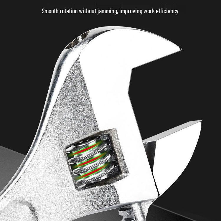 Imported Adjustable Wrench Set for Car Repair, Open-End, Original Design, 6-inch & 12-inch Sizes