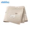 Baby Blankets Quilts 90*70cm Knitted Newborn Boys Girls Stroller Basket Swaddle Wrap Sleeping Sack Infant Cotton Bedding Covers