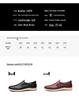 Men's Handmade Slip-on Leather Shoes: Comfortable, Non-slip, Breathable, Soft Sole, Casual Large Size.