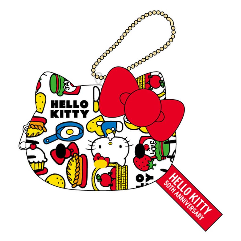 K Company Hello Kitty Coin (50th Series) Purse, Colorful, KT50-KZ-CL