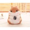 28cm/38cm Adorable Hamster Peluche Animal Poupées Peluche Jouets Simulation Hamster Grands Jouets pour Enfants Filles Cadeau de Vacances !
