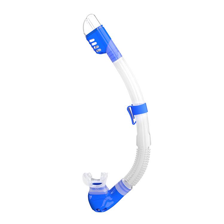 Silicone Dry Snorkel Set with Foldable Tube
