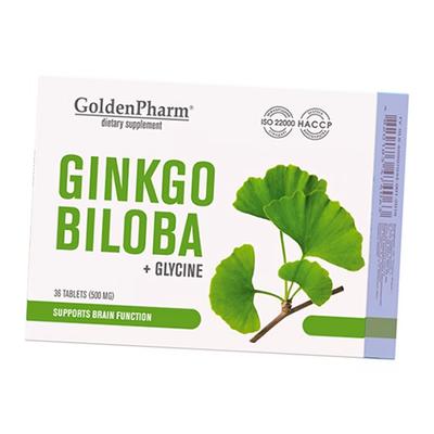 Ginkgo Biloba with Glycine, Ginkgo Biloba + Glycine, 36 Tabs (71519014)