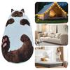 Animal Sleeping Bag Washable Warm Cats Envelopes Sleeping Bag For Camping Travel Sleepovers Home Lounging Floor Bed Relaxation