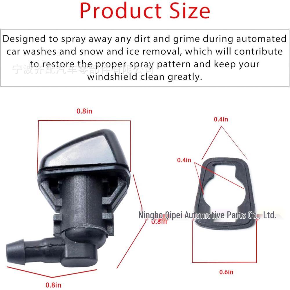 Jeep Chevrolet Windshield Cleaning Nozzle Set - 2M