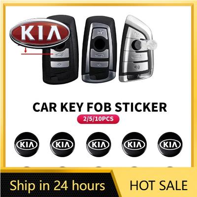 2026 Hot Car Sticker 14MM Remote Car Key LOGO Stickers Emblem Auto Accessories For KIA Sportage Ceed Rio 4 Picanto Sorento Optim