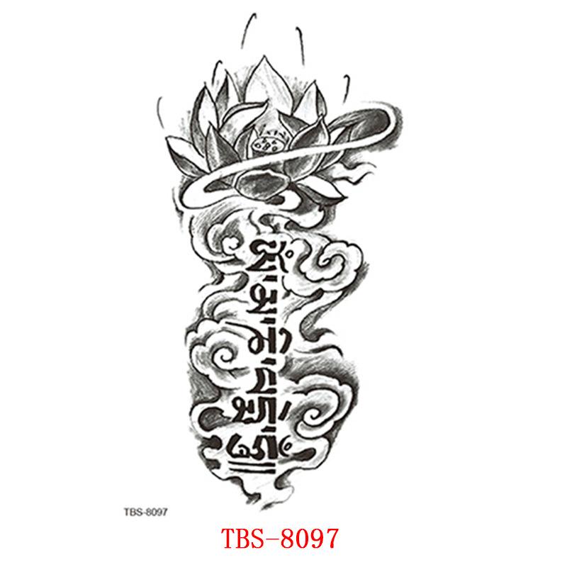 Wasserdichter Tattoo-Aufkleber, Totem-Charakter Tattoo-Aufkleber Tattoo