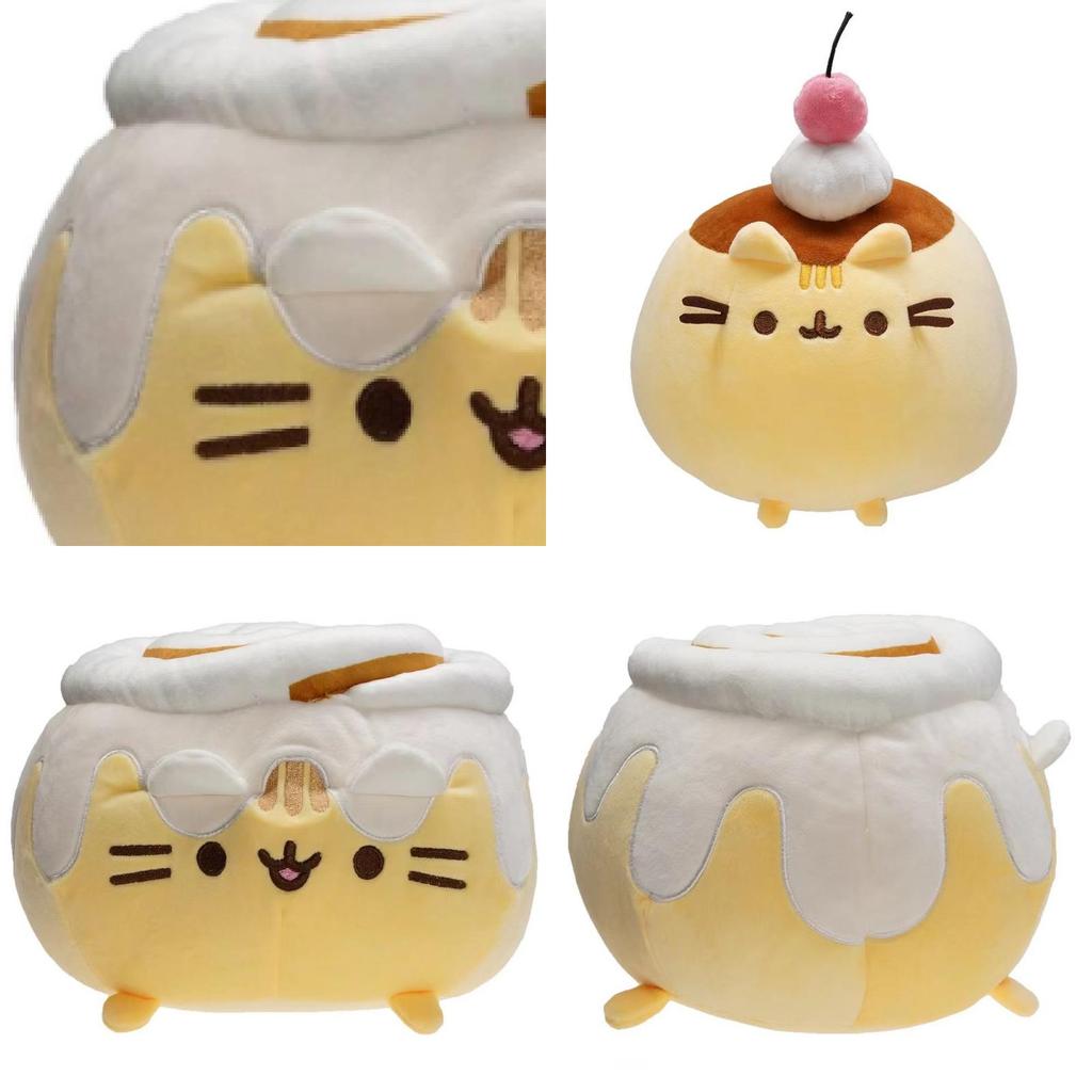 Cute And Cozy Pusheen Series Plush Toy In Jelly And Cinnamon Cat Designs