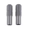 2Pcs 6.35mm 1/4" Insert Bit Adapter to 4mm Hex Shank Electric Screwdriver Tool Bit Socket Adapters Holder Converters
