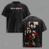 Yagami Light Ryuk Nadrukowany T-shirt Anime DEATH NOTE Odzież Mężczyźni Kobiety Retro Spierane Koszulki z Krótkim Rękawem Męska Bawełniana Koszulka