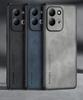 Απλή Αντικραδασμική Θήκη από Δέρμα PU Για XIAOMI Redmi 17 4G 5G Ματ Μαλακό Πλαίσιο Σιλικόνης Προστασία Πίσω Κάλυμμα Τηλεφώνου Για Redmi 17