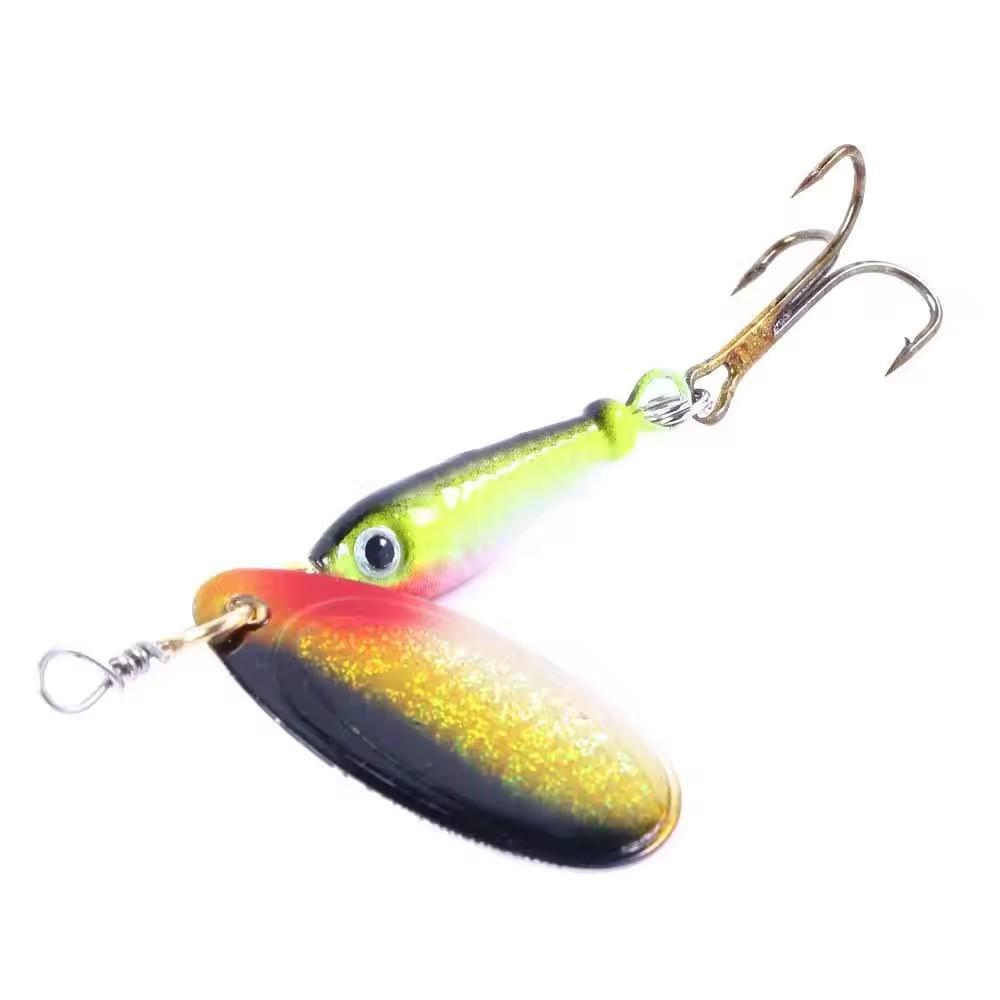 Fishing Spoon Baits Spinner Lure 5.5cm 9g Freshwater Jig Fishing Lures Spinner Lure