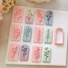 User Friendly Clay Leaf Molds with Anti Adhesive Surfaces Crafting Clay Molds for Creative Projects and Gift Making