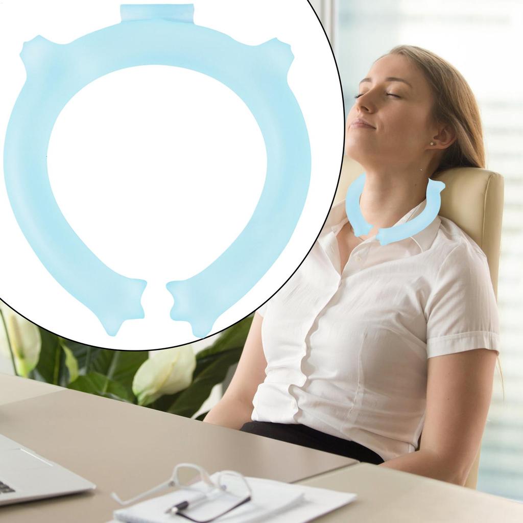 Cooling Neck Ring Reusable Neck Ring Cooler Cooling Wrap Heat Protection Ice Scarf For Summer Outdoor Sports Gym Camping