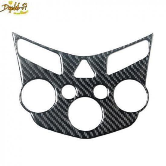 Carbon Fiber Interior Climate Control Cover Trim For Chevrolet Sonic 2012-2016