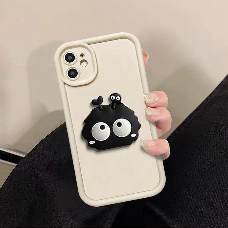 Applicable to iPhone17 mobile phone case cartoon new Apple 16promax cute doll 15 three-dimensional funny creativity