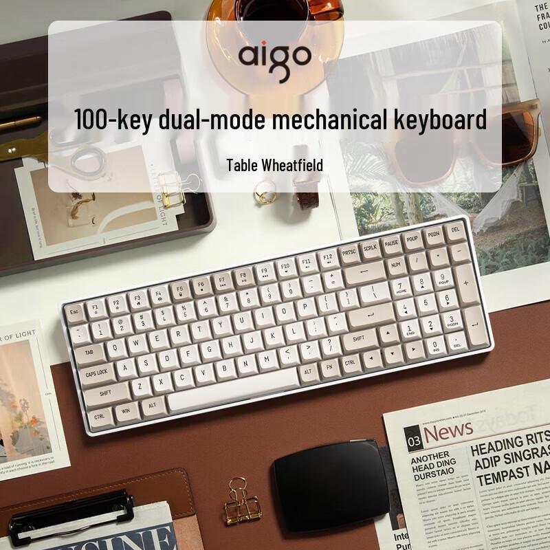 

Aigo A100 Dual-Mode Hot-Swappable Mechanical Keyboard