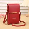 Women Touch Screen Phone Bag Cute Crossbody Bag Small Carrying Mobile Phone Bag Fashionable Shoulder Bag Key Bag