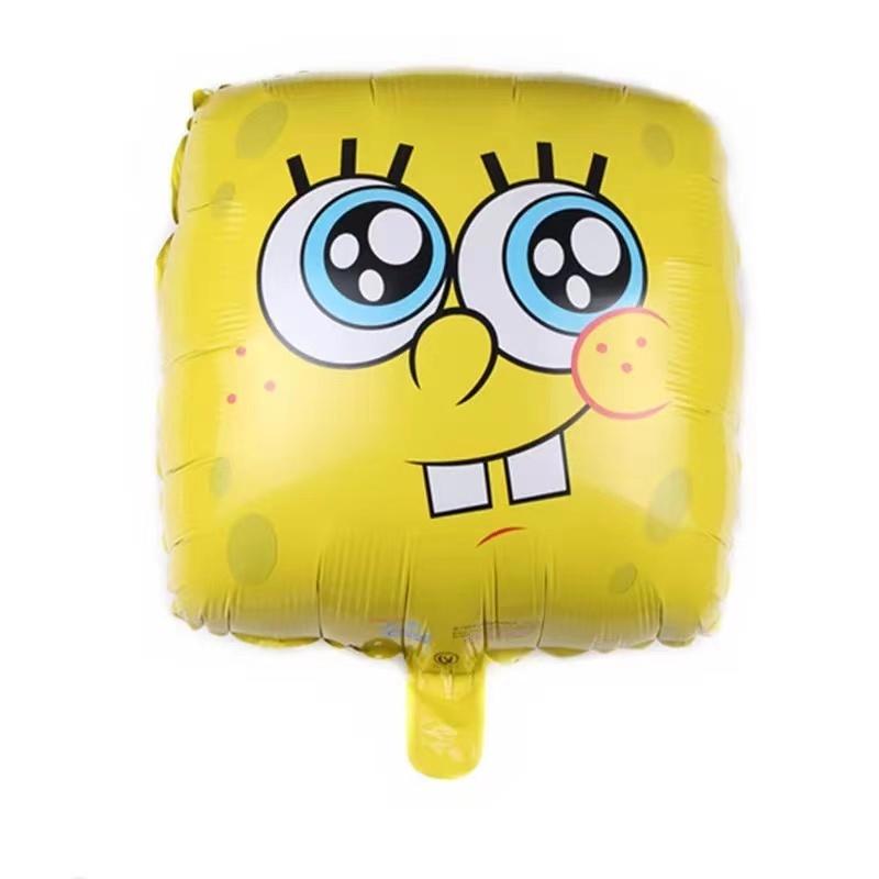 

18inch SpongeBob SquarePants cartoon foil balloon birthday needs balloon happy birthday decor party 1#
