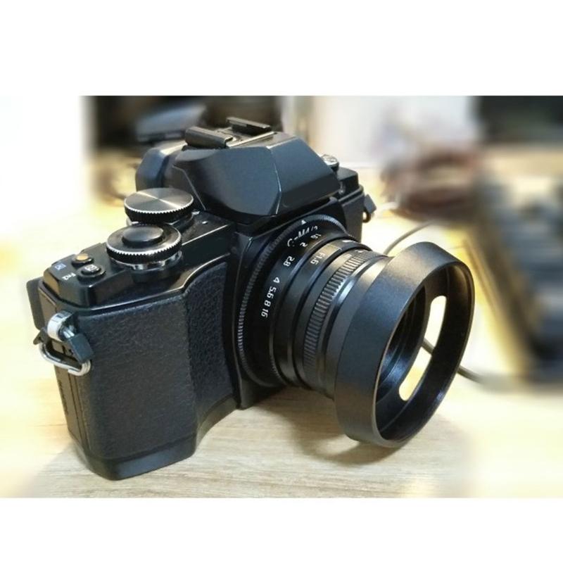 35mm F1.6 C-Mount Large Aperture Manual Fixed Portrait Camera Lens Accessory Fit for M4/3 Mount Cameras Accessory F19E