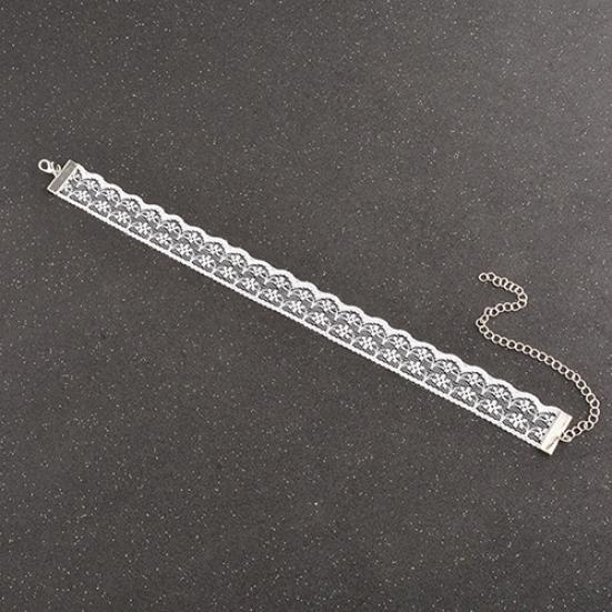 Women Gift Gothic Punk Retro Bohomian Lace Collar Choker Charm Necklace Jewelry