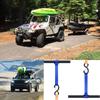 Soft Loop Tie Down Straps (8 Pack) 1800Lbs Load Capacity, 4800Lbs Breaking Strength Heavy Duty Tie Down Loops For Securing ATV UTV Motorcycles
