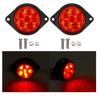 10PCS LED Marker Lights Trailer 12V Red Chicken Lights for Semi Trucks Freightliner Cargo – Universal Fit