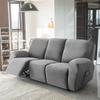 1/3Seater Soft Velvet Recliner Sofa Slipcovers Home Decor Relax Armchair Cover Stretch Dust-proof Reclining Couch Covers Hotel