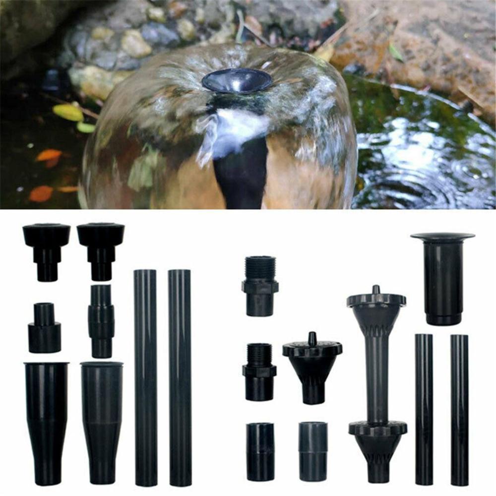 Garden Pump Pool Water Spray Heads Pump Nozzle Heads Fountain Pump Nozzle Set Pond Submersible