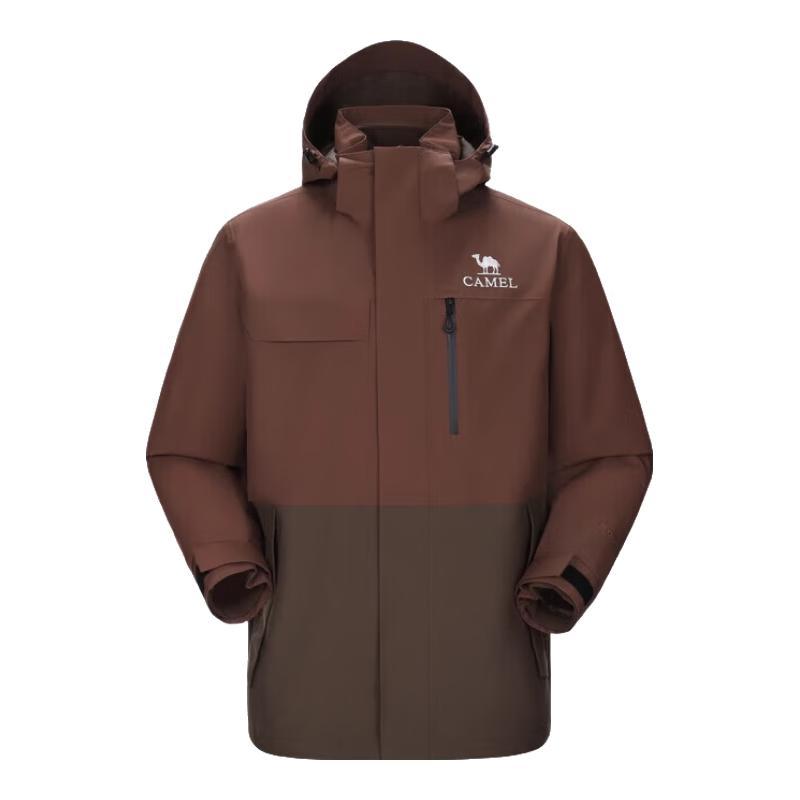 CAMEL 3-in-1 Outdoor Fleece Lined Jacket