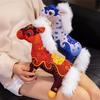 Cute Ethnic Style Pony Plush Toy Doll For Kids Birthday Gift