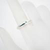 [Pre-owned] TIFFANY 925 Elsa Peretti Emerald Ring / Size 9 / j90-7