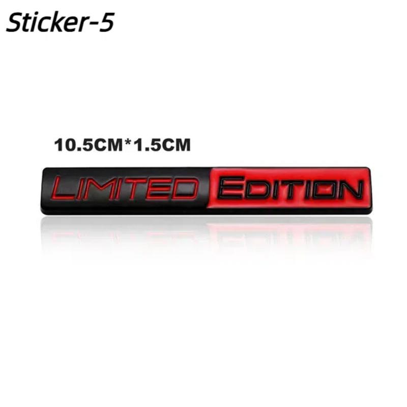 New Style Metal  Limted Edition Emblem Motorcycle Car Body Sticker Grille Badge Decoration Decal Accessories