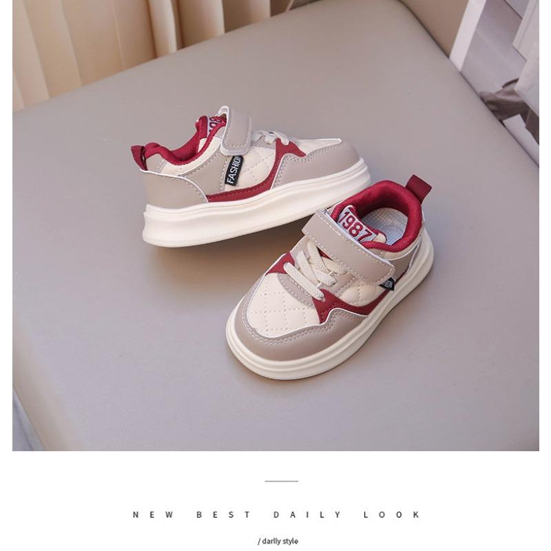 Girls Board Shoes Spring and Autumn New Children's Shoes Boys Sports Shoes Soft Sole Breathable Baby Anti-kick Casual Shoes
