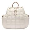 9L Sportswear Puffle Fashion Versatile Nylon Mini Backpack Women Backpack Off-White HQ6693-072