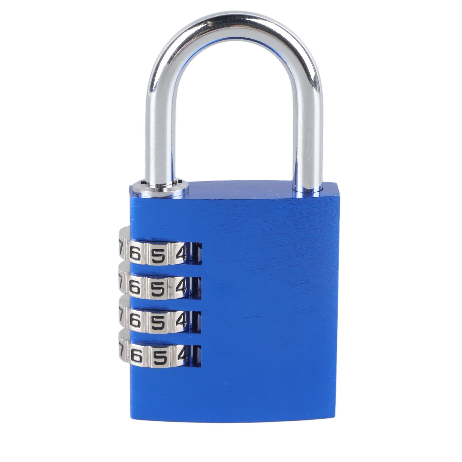 

Кодовий Замок Синій Висока Безпека Легкий у Використанні Універсальний Міцний Цифровий Кодовий Замок для Шкіл Спортзалів