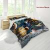 Space Galaxy Planet Pattern 3D Printed Duvet Cover Fantastic Abstract Art Luxury Style Quilt Cover Soft Comfortable Bedding Set