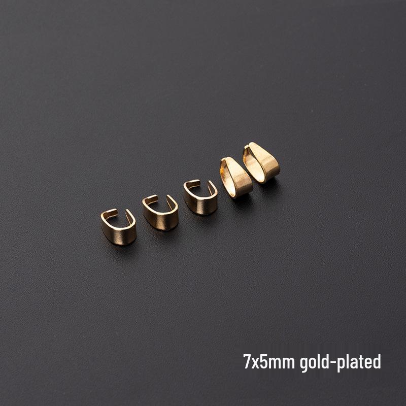 DIY Metal Melon Seed Clasp Pendant for Jewelry Necklace