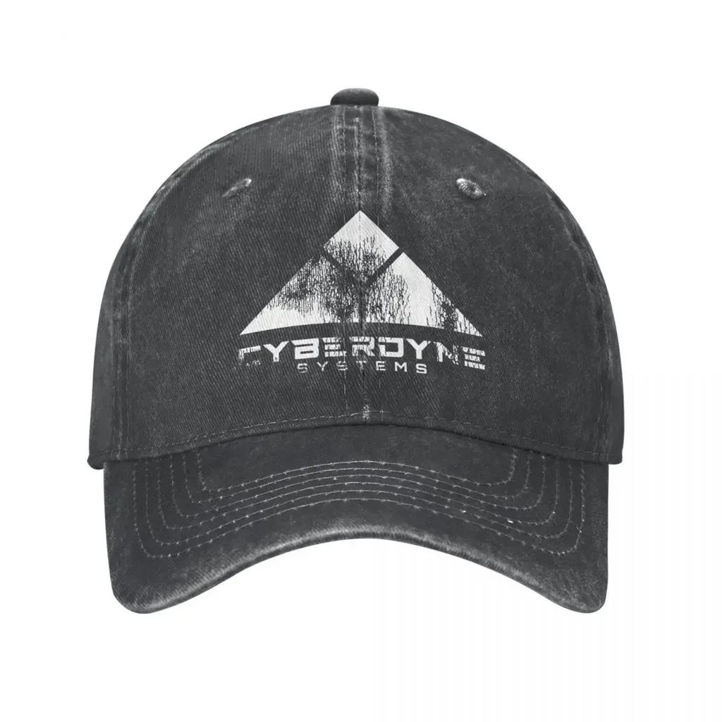 Terminator Cyberdyne Systems Baseball Caps Fashion Distressed Washed Headwear for Unisex Women Outdoor Workouts Hat