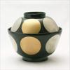 Covered Zoni Zoni Single Echizen Lacquerware Bowl, Shiratsuki, Mayu-shaped Bowl, Item,