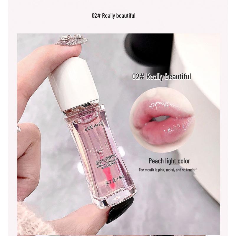 

LEEINTO Термохромный увлажняющий блеск-бальзам для губ - Увлажняет и разглаживает морщинки на губах